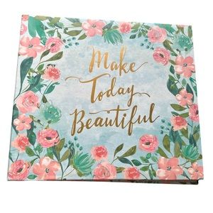 NEW- “Make Today Beautiful” Scrapbook 13.5” x 12.5”- 30 pages included